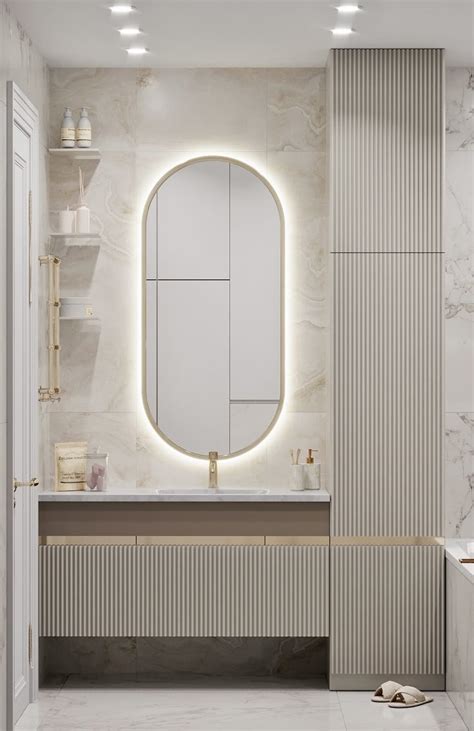 Ванная в светлых тонах | Bathroom design decor, Bathroom design small ...