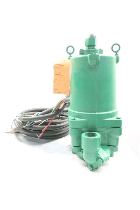 Hydromatic Hpg200m4 2 Submersible Sewage Grinder Pump 460v Ac 2hp D568074