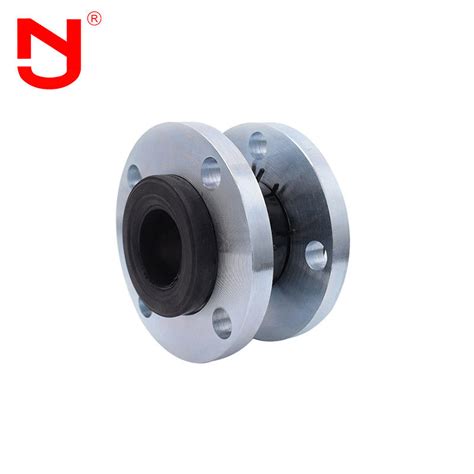 DN80 Bellows Double Union Type Threaded Rubber Expansion Joint Vulcanized