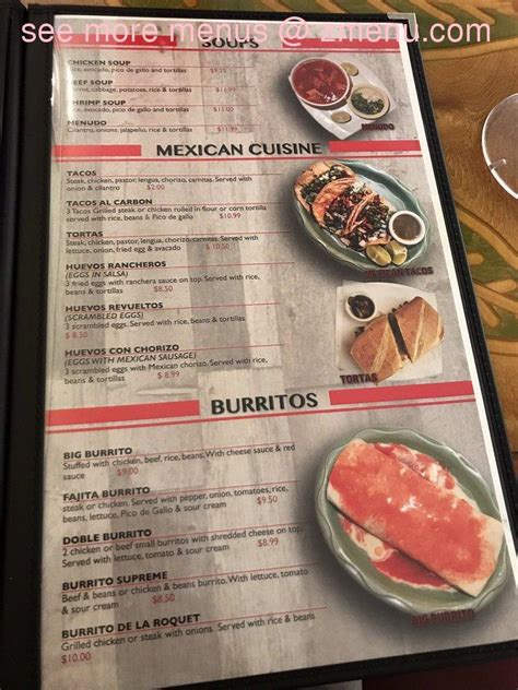 Online Menu Of El Jalapeno Mexican Bar And Grill Restaurant Mobile