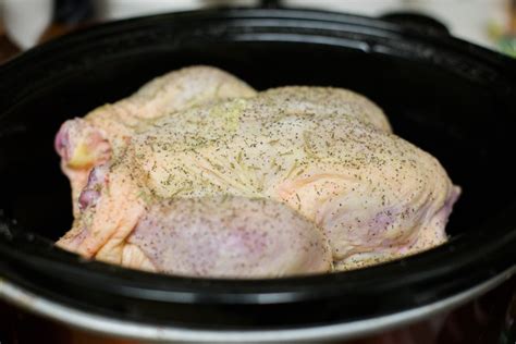 Crock Pot Roast Chicken Dad With A Pan