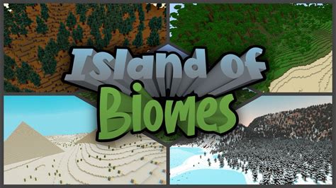 Minecraft Biomes Map