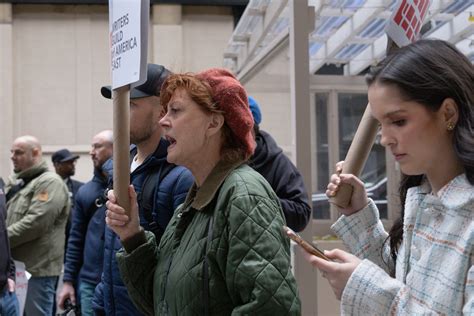 Susan Sarandon Arrested At Ny State Capitol While Protesting