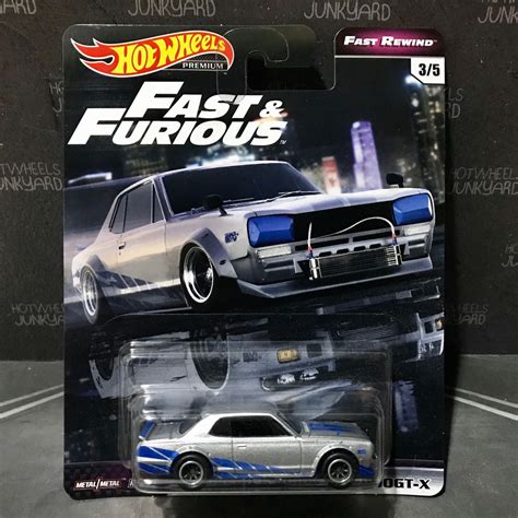 Jual Hot Wheels Premium Fast Furious Nissan Skyline HT GT X Fast Rewind Shopee Indonesia