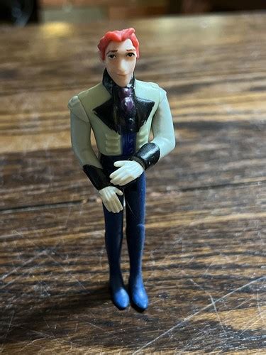 2013 Mattel Disney Frozen 4 Prince Hans Villain Pvc Figure Cake Topper
