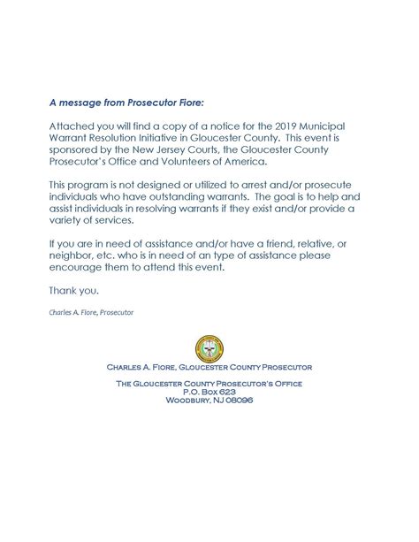 Gloucester County Prosecutor's Office - Home | Facebook