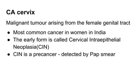 Female Genital System Fibroid Cervical Cancer Endometrial Cancer