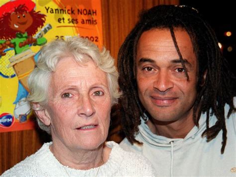 PHOTO Yannick Noah rend un tendre hommage à sa maman décédée Voici