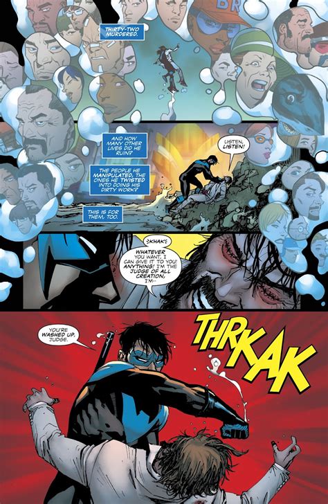 Nightwing Vs The Judge Comicnewbies