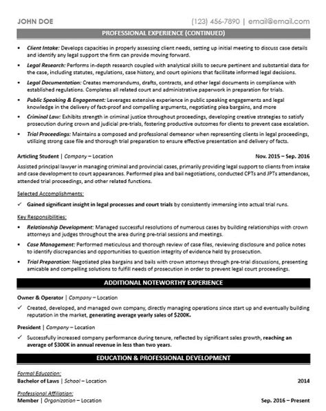 Criminal Defense Lawyer Resume Sample Template