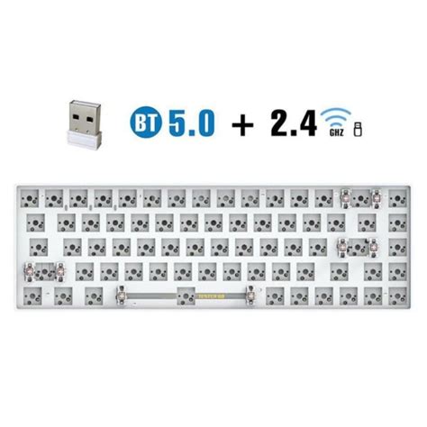 Ciy Diy Keyboard Kit Hot Swappable G Dual Mode Wireless Rgb Mechanical Keyboard