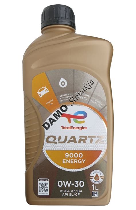 TOTAL QUARTZ 9000 ENERGY 0W-30 - 1l | DAMO Slovakia s.r.o.