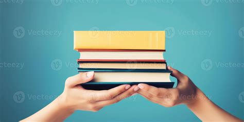 Children Holding Books In Their Hands Back To School 44555639 Stock