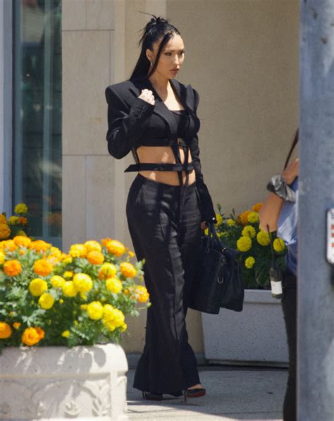 Bre Tiesi spotted arriving to Selling Sunset office for filming