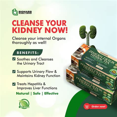 Feeling sluggish, bloated, or tired? 😴 Our "Kidney Cleansing Tea" is