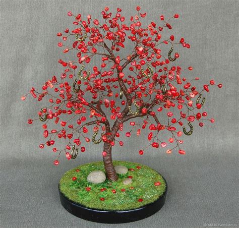 Дерево из коралла «Подкова на счастье» в интернет-магазине на Ярмарке ...