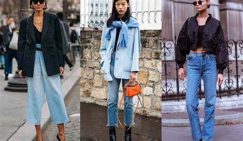 Синие джинсы – самые модные фасоны и с чем носить?