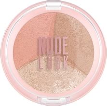 Golden Rose Nude Look Face Powder 3 In 1 Makeup Uk