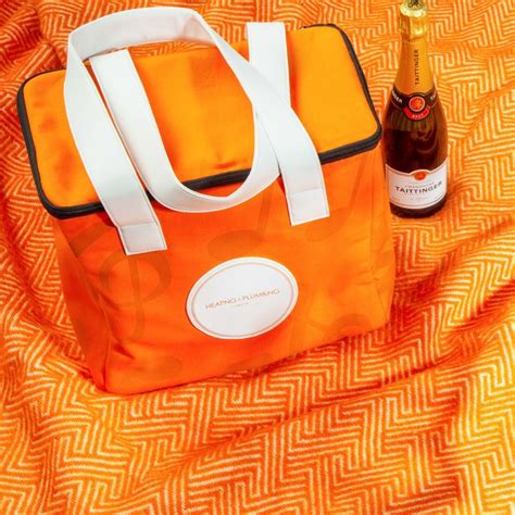 Picnic Cooler Bag Park Life Orange In 2024 Picnic Cooler Bag Cooler Bag Picnic Cooler