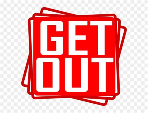 Get Out Clip Art Full Size Png Clipart Images Download