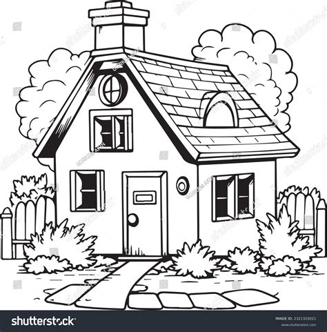 Easy House Drawing For Kids Tranetbiologiaufrjbr