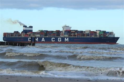 CMA CGM Vessel Loses 44 Containers Overboard As Rough Weather Hits The