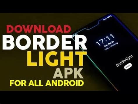 Cara Membuat Border Light Lampu Kedap Kedip Di Semua Tipe Hp Android