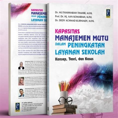 Jual Kapasitas Manajemen Mutu Dalam Peningkatan Layanan Sekolah