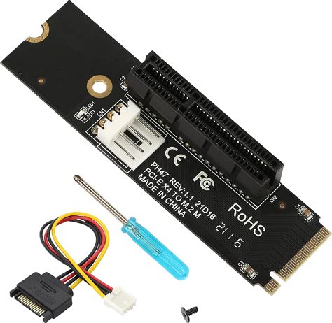 Amazon Gelrhonr Ngff M To Pci E X X Riser Card M Key M