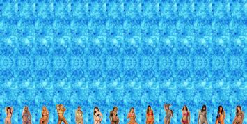 BIKINI BLUE INFERNO Arrowrap