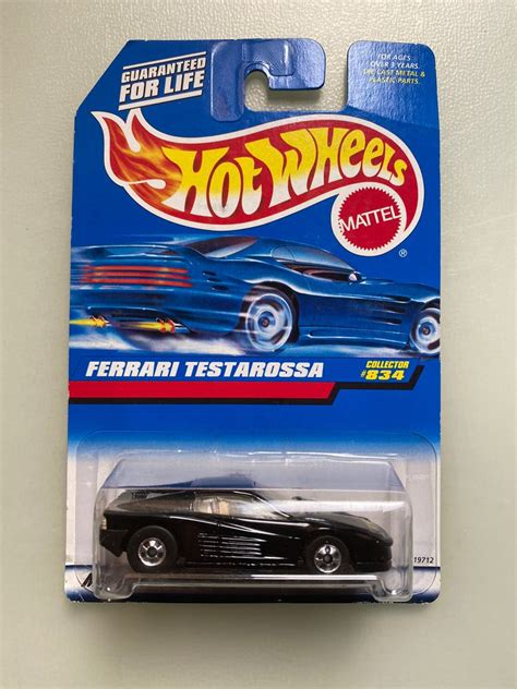 Hot Wheels hotwheels ferrari testarossa made in India toy car 法拉利 玩具車