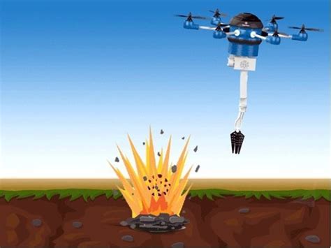 地雷を安全に処理するドローン「mine Kafon Drone」 発見から爆破までを迅速に Cnet Japan