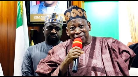 Ganduje Raises Alarm Says Kwankwaso Abba Yusuf Are After Me Begs