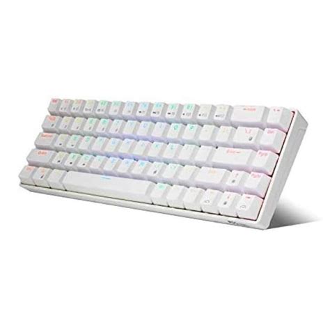 Rk Royal Kludge Rkg Hot Swappable Blue Switch Wireless Mechanical Gaming Keyboard White Basictech