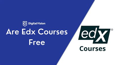 Are Edx Courses Free » DigitalVision