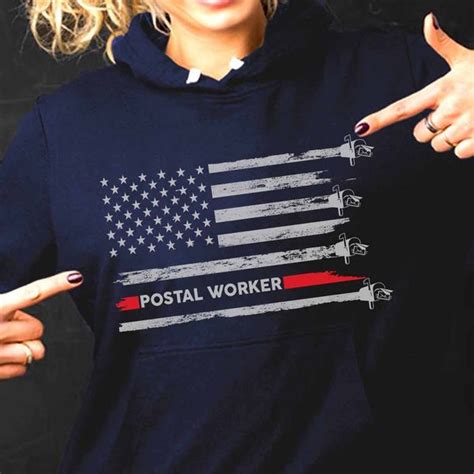 Postal Worker American Flag Fridaystuff