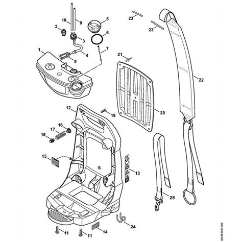 Stihl Backpack Blower Parts Diagram