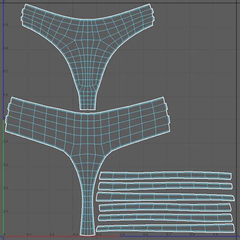 Black Bikini Swimsuit D Model By Zvanka