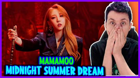 REAGINDO A MAMAMOO 마마무 Midnight Summer Dream YouTube