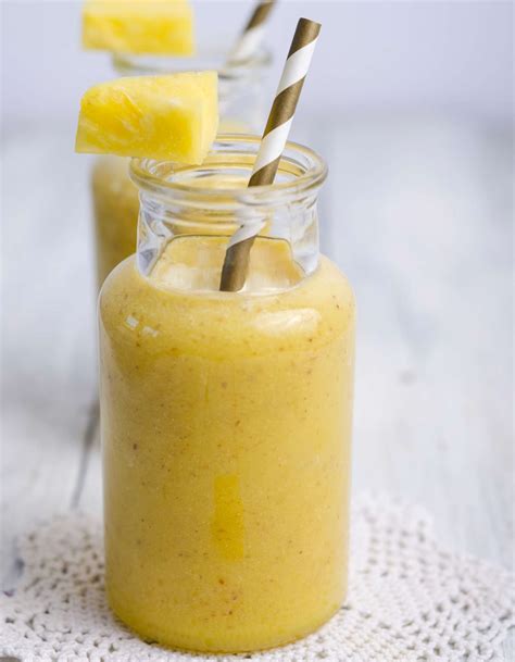 Smoothie Ananas Banane Pour Personnes Recettes Elle Table