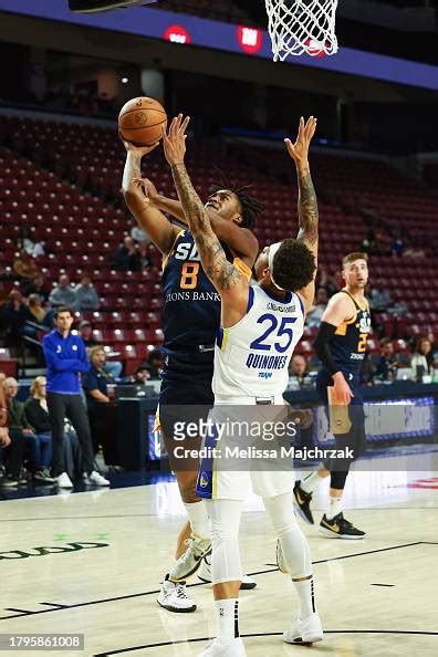 Brice Sensabaugh Of The Salt Lake City Stars Goes Up For The Shot