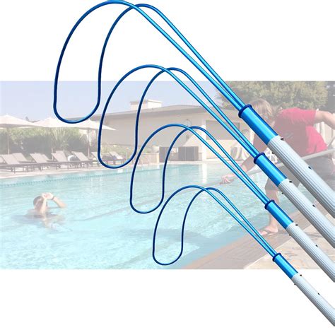 Amazon.co.jp: プールレスキュー 棒が付いているプールの救助のホック、 1 つの 2 つの 3 つの 4 つの のプールの緊急の