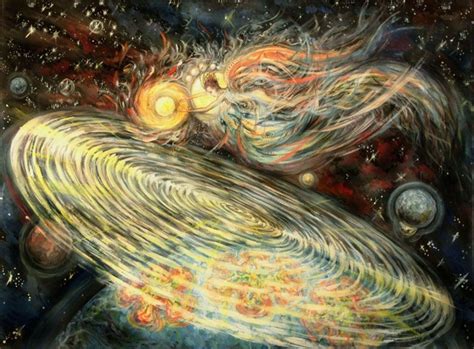 Создать мем "космическая живопись, космизм живопись философия, картина ...