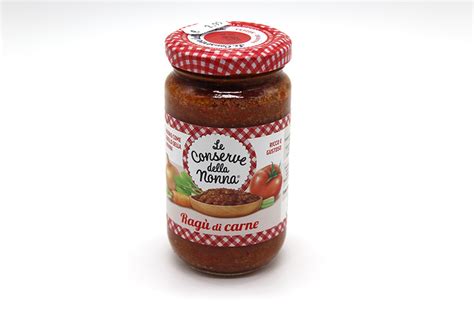 Le Conserve Della Nonna Ragu Di Carne 190gr Italiaanse Delicatessen