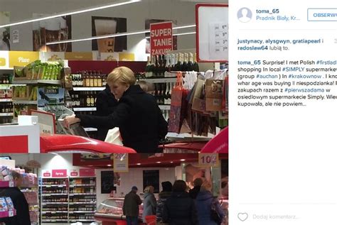 Agata Duda Robi Zakupy W Supermarkecie Instagram