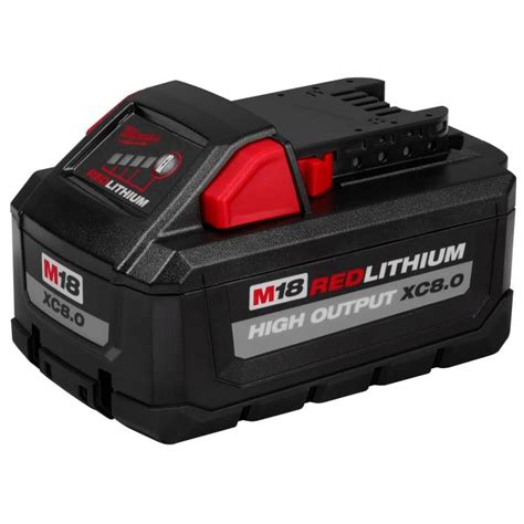 Milwaukee M18 REDLITHIUM High Output XC8.0 Battery by Milwaukee at ...