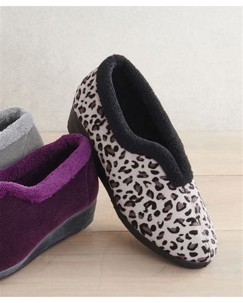 V Front Slipper Mocassin Damart Co Uk