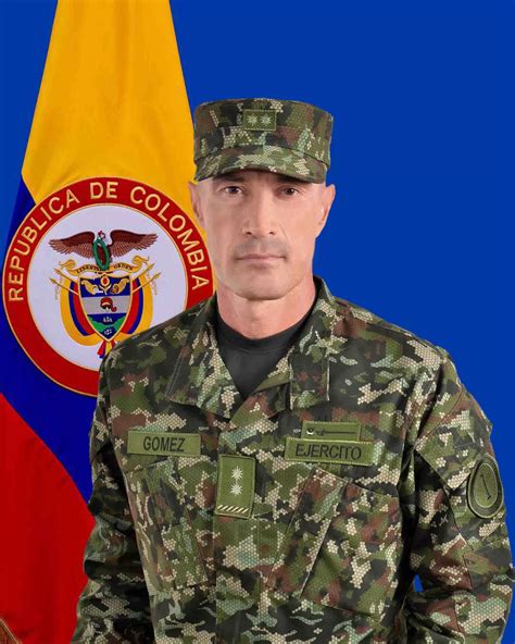 Comandante Primera División Ejército Nacional de Colombia