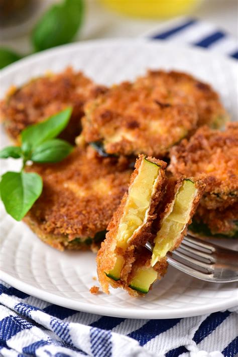 Zucchini Parmesan Crisp - CheekyKitchen