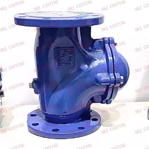 Syi Ductile Iron Hydraulic Sewage Ball Check Valves For Industrial Pumping China Ball Valve